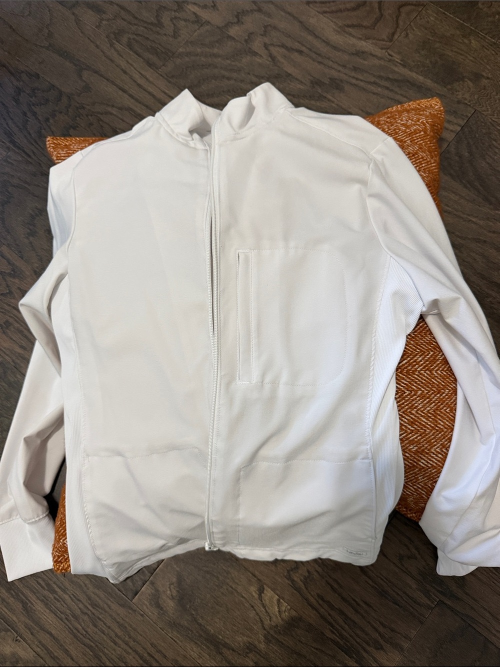 White Full-Zip Women's Jacket